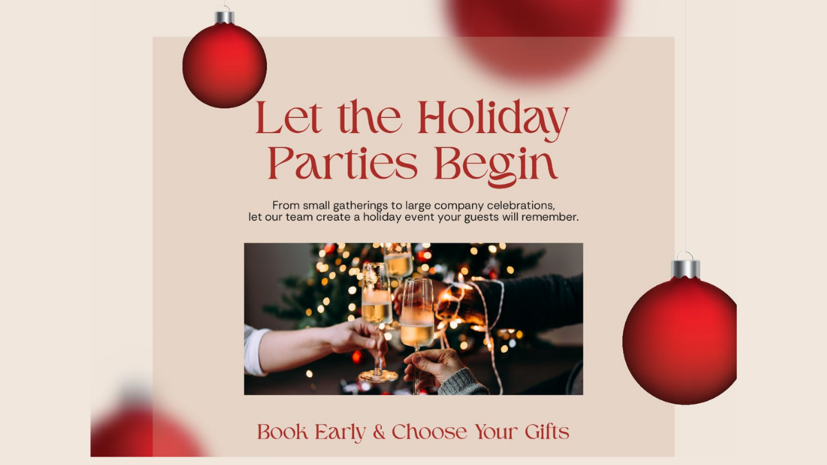 Early Holiday Bookings